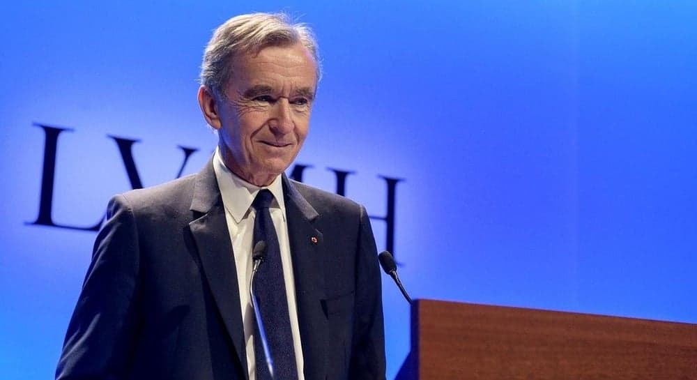 Bernard Arnault, french business man